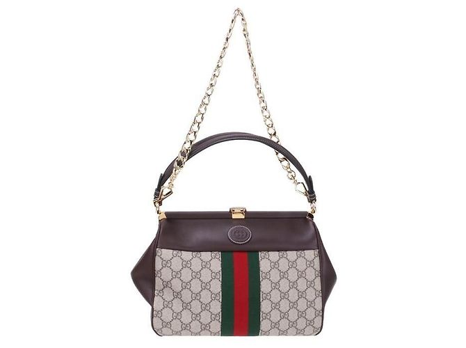 Gucci GG Supreme Bargo Small Top Handle Bag stamp: Multiple colors
