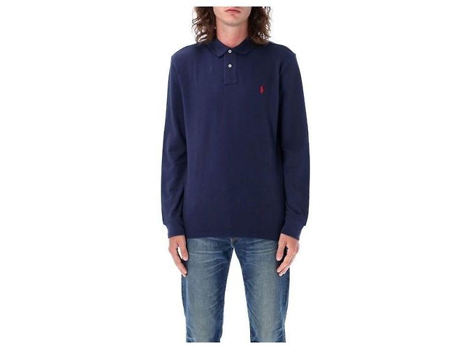Ralph Lauren Langarm- Poloshirt