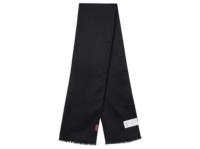 Gucci Cachecol de lã e seda jacquard Preto