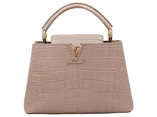Louis Vuitton Capucines BB Matte Alligator Multicor