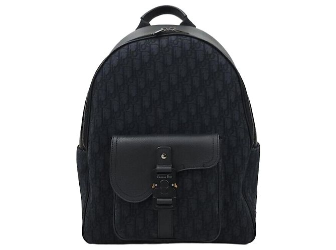 Dior Oblique Saddle Jacquard Zip Backpack Multiple colors