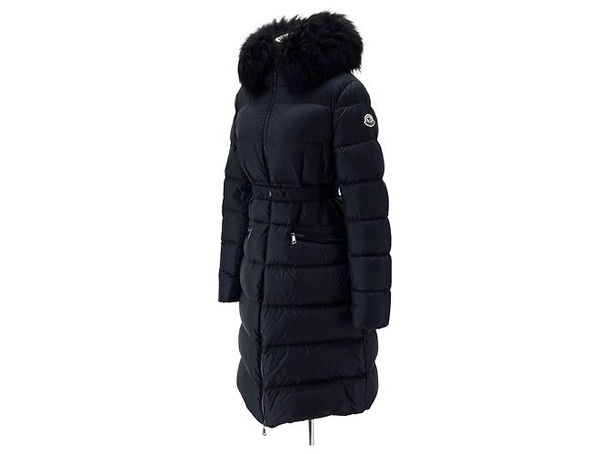 Moncler Boeidic Long Padded Jacket Blue