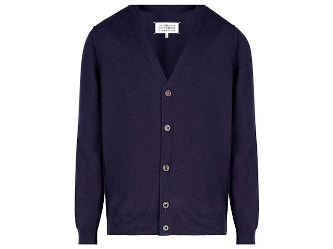 Maison Martin Margiela Maison Margiela Kaschmir-Cardigan Schwarz