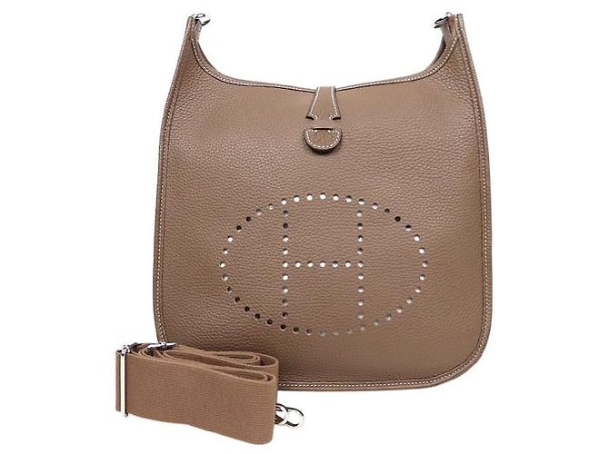 Hermès Evelyne Stamp Marrom