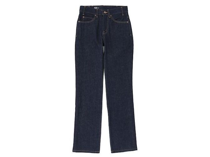 Céline Vaqueros en denim raw wash Negro 