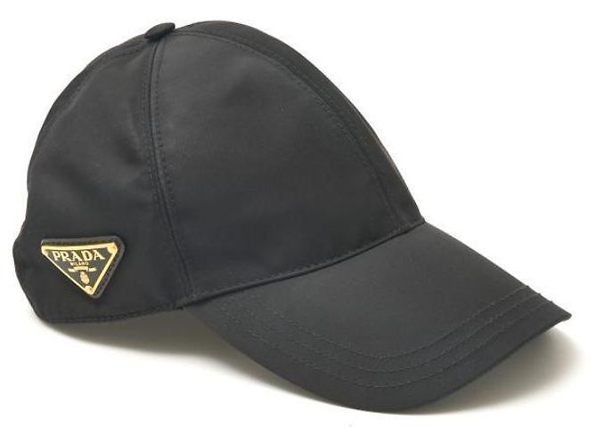 Prada Baseball Cap Black