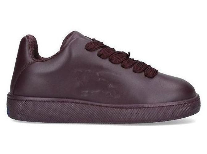 Burberry Sapatilhas Leather Box Multicor