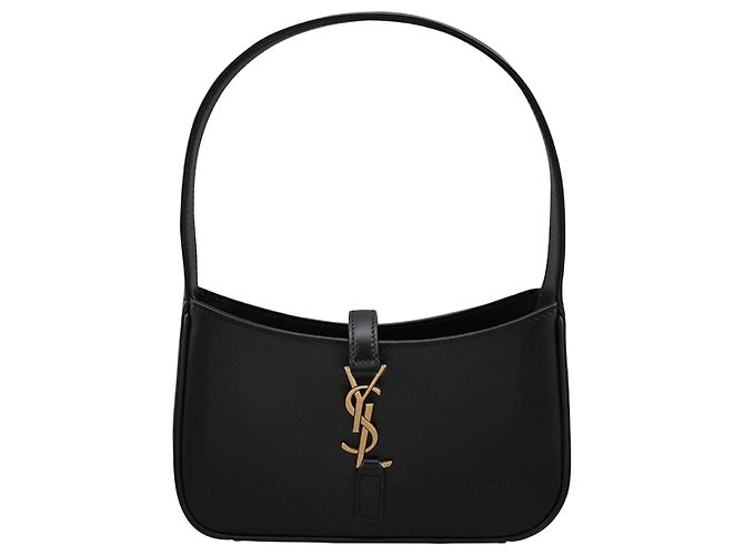 Saint Laurent Borsa LE Mini Hobo Bag Black Nero