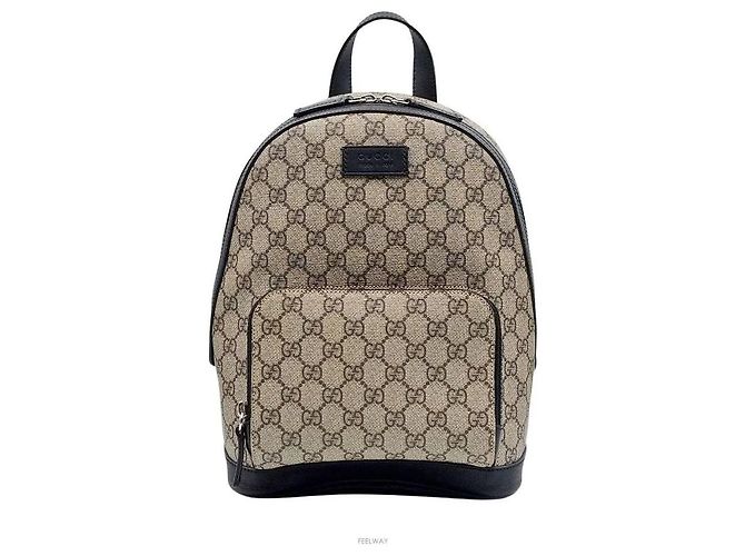 Gucci PVC Backpack Brown