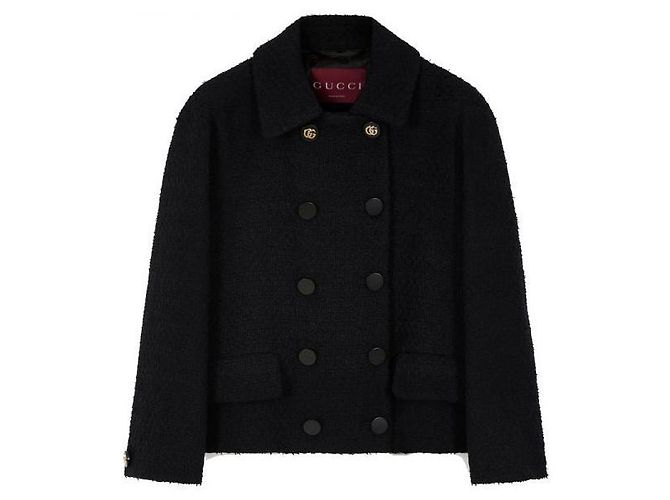 Gucci Veste en boucle de laine