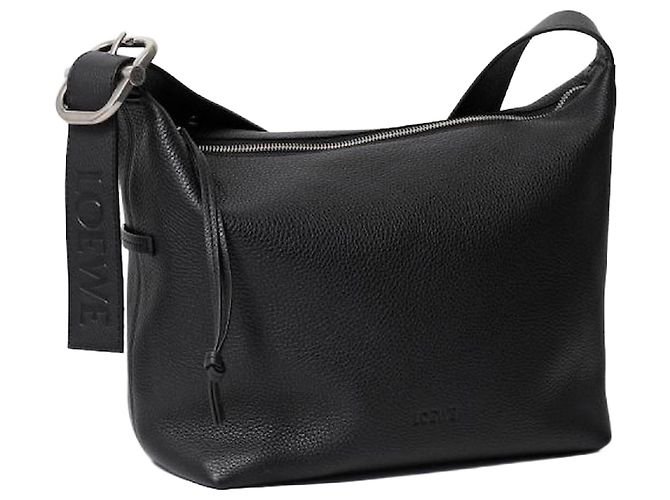 Loewe Loop Hobo em couro de bezerro grão flexível