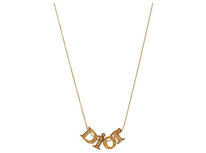 Dior Collana Cubic Gold D'oro 
