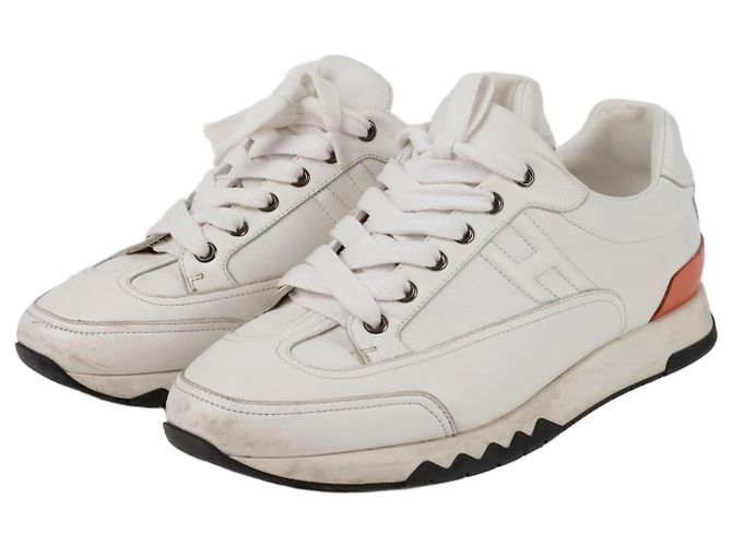 Hermès Trail-Sneaker Silber