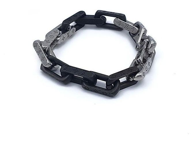 Louis Vuitton Pulsera de cadena Plata