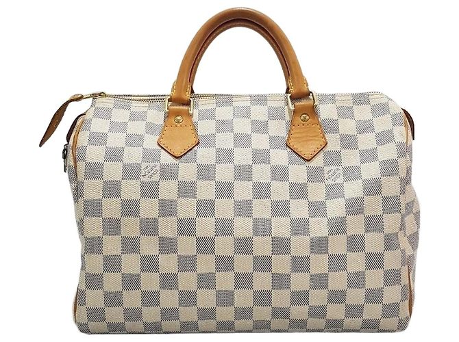 Louis Vuitton Saco Tote Azur Speedy Azul