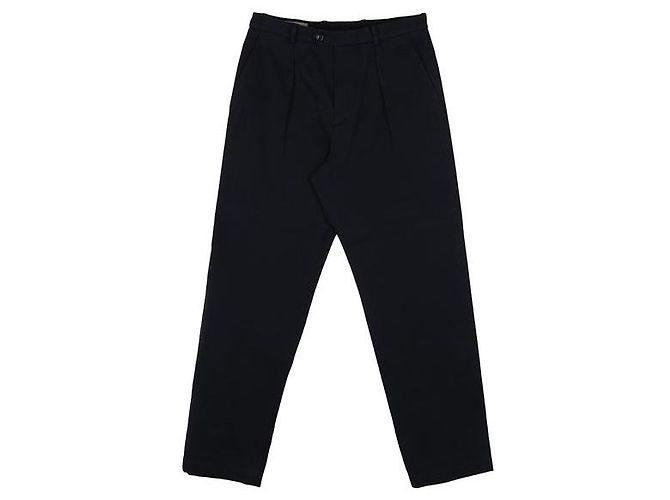 Gucci Interlocking Patch Cotton Pants Black