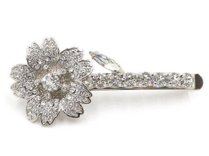 Roger Vivier Fermi di capelli Flower Crystal Multicolore