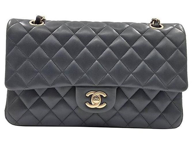 Chanel Classic Medium Lambskin Marron