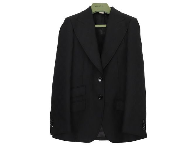 Gucci GG Single Blazer Schwarz