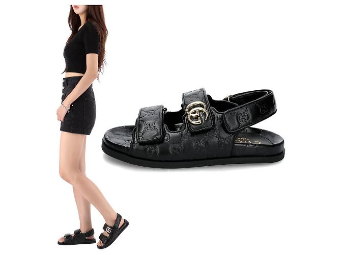 Gucci Velcro Strap Sandals Multiple colors