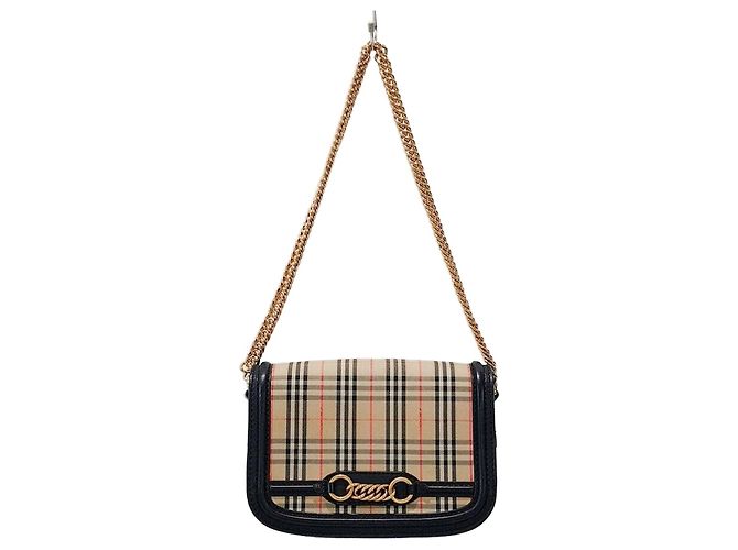 Burberry Check Link Chain Shoulder Bag Multiple colors
