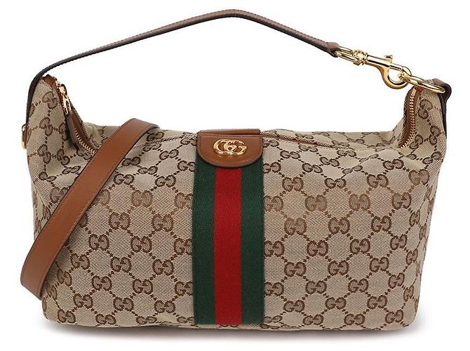 Gucci mala Vanity Medium com pega Marrom