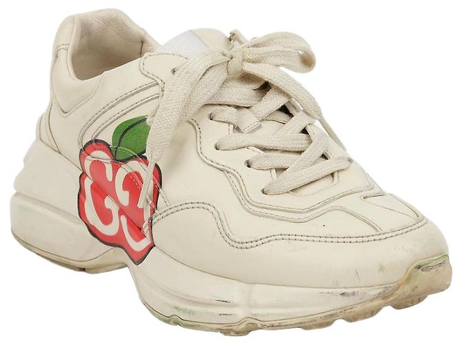 Gucci Baskets Raiton Blanc