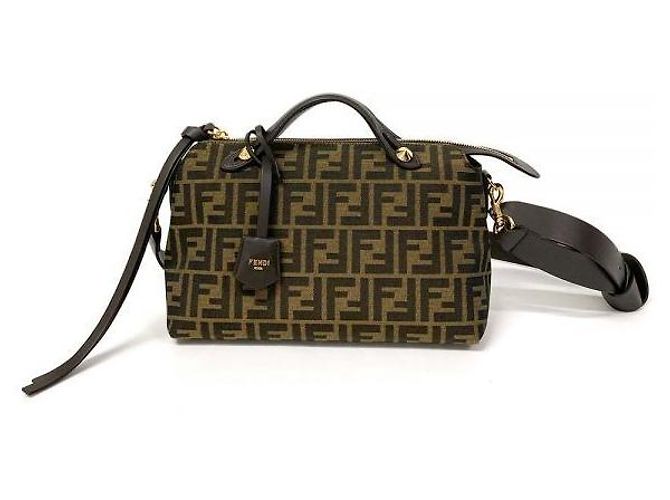 Fendi Borsa By the Way Soft Medium AFPM Marrone 