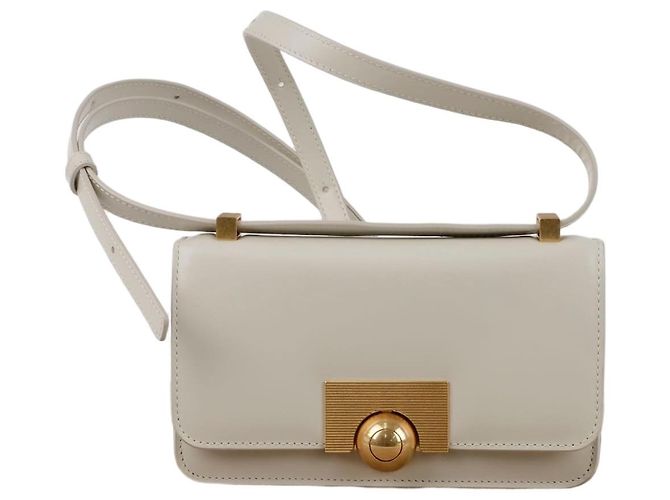 Bottega Veneta Bolsa de Ombro e Tiracolo Classic Mini Branco