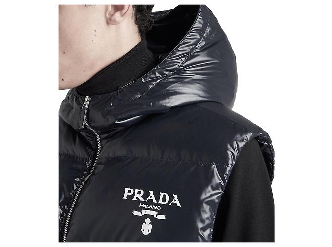 Prada Goose Down Padding Black