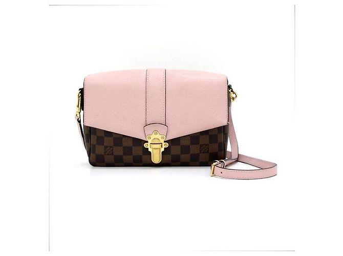 Louis Vuitton Bolso de hombro y bandolera Clapton Damier Rosa