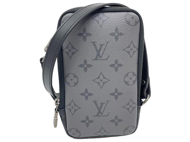Louis Vuitton Custodia per telefono Double Phone Box a tracolla Marrone
