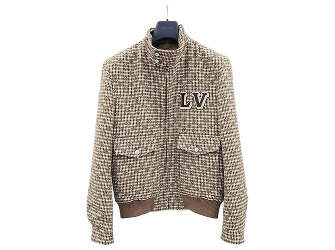 Louis Vuitton Monogram Wool Harrington Blouson Jacket Multiple colors