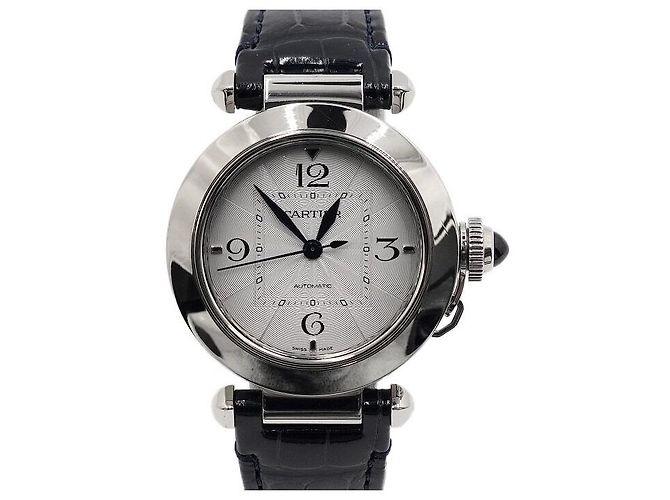 Orologio unisex Pasha de Cartier automatico con cinturino in pelle Multicolore