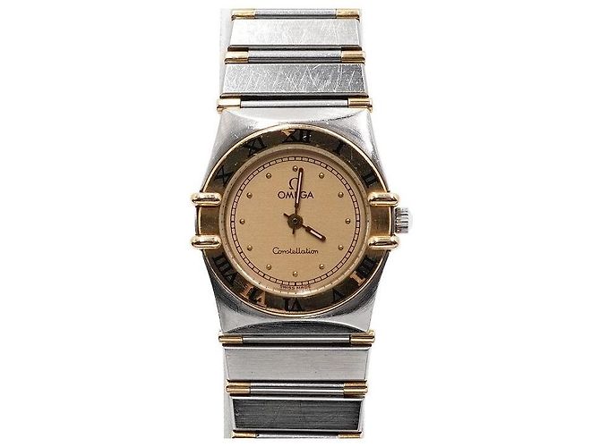 Omega Relógio de quartzo para mulher Multicor