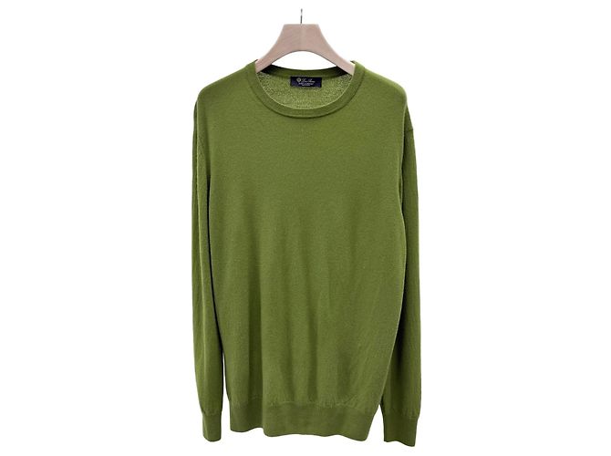 Loro Piana Strickpullover grün