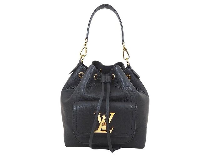 Bucket Louis Vuitton Borsa a secchiello Nero 