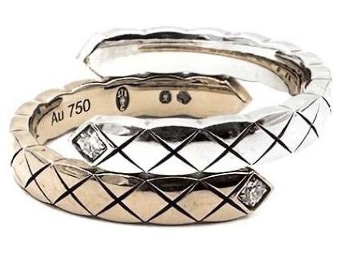 Chanel Bague Coco Crush Diamants Multicolore
