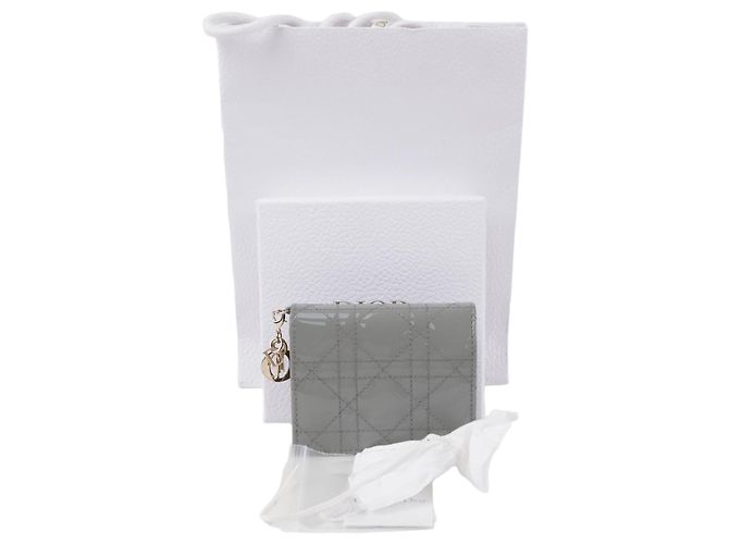 Dior Mini Cartera Plata 