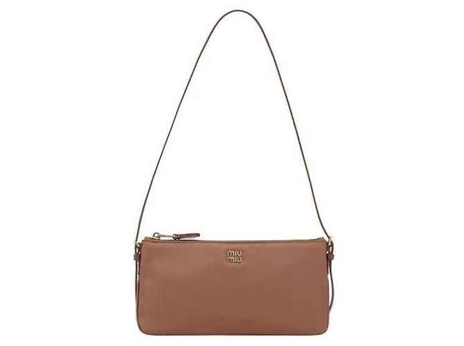 Miu Miu Satin Mini-Tasche Rot