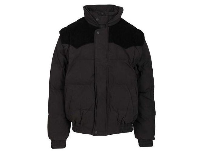 Isabel Marant Short Down Jacket Black
