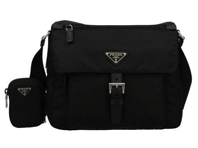 Prada Borsa a tracolla RE-NYLON Nero