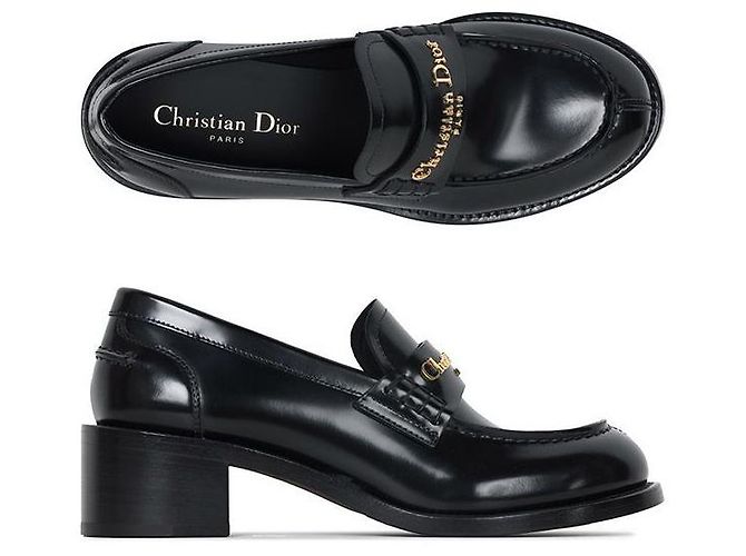 Dior Brushed Calf Pumps Black