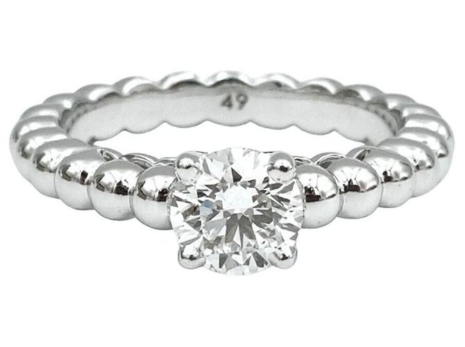 Van Cleef & Arpels Van Cleef Arpels Diamond Parely Ring Silber 