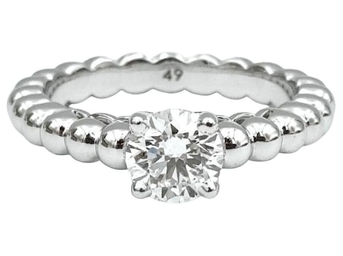 Van Cleef & Arpels Van Cleef Arpels Diamond Parely Ring Silvery 