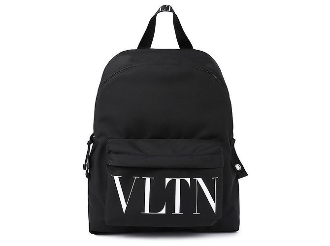 Valentino Nylon Backpack Black