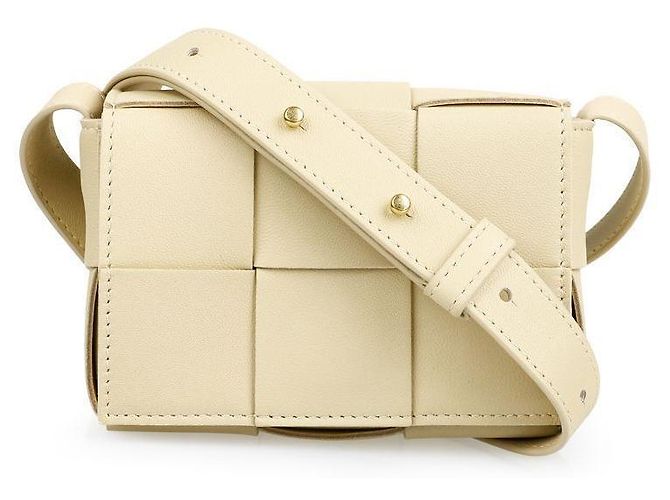 Bottega Veneta Borsa a tracolla Candy Cassette (Beige) D'oro
