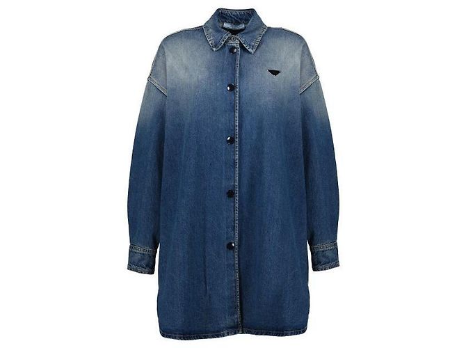 Prada Camicia in denim Blu