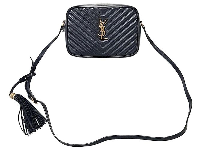Saint Laurent Borsa a tracolla Loulou Camera con nappa Multicolore