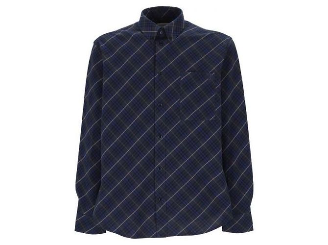 Burberry Camicia in cotone a quadri Nero 